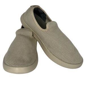 Allbirds Tree Lounger Slip On Eucalyptus Fiber Tan Woman’s Sneakers Sz W8